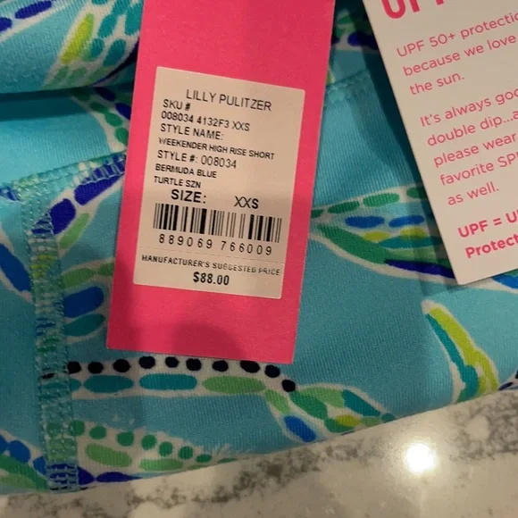 NWT Lily Pulitzer Bike Shorts - Picture 4 of 6
